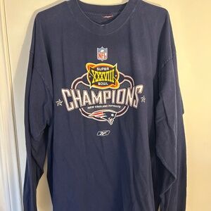 Patriots long sleeve vintage